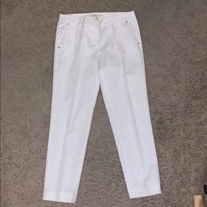 MICHAEL Michael Kors White Pant Slacks